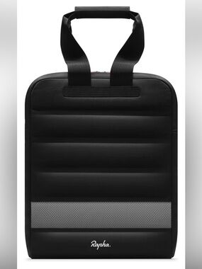 Rapha Black convertible tote/backpack commuting Tote with Reflective Band NWOT